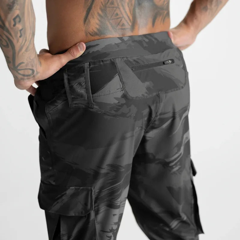 camouflage Sport Pants Men's Fitness