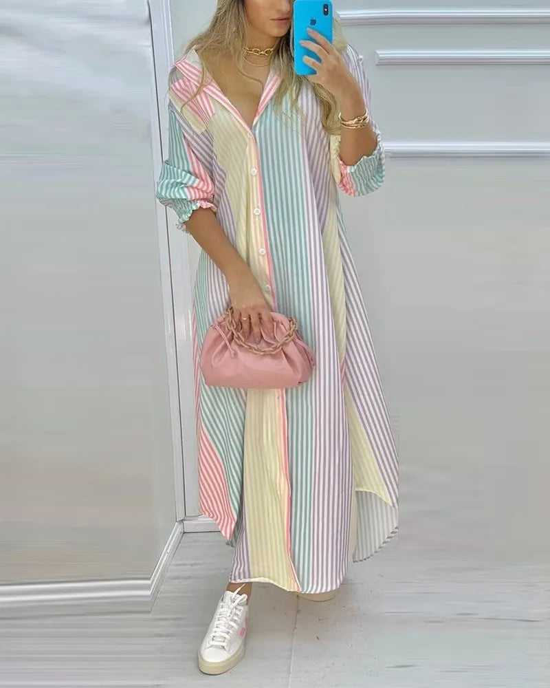 Women Long Shirts Dress