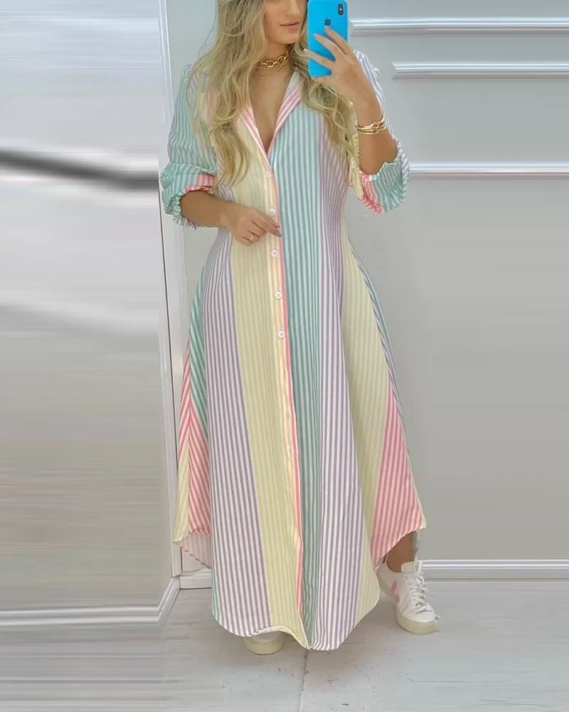 Women Long Shirts Dress